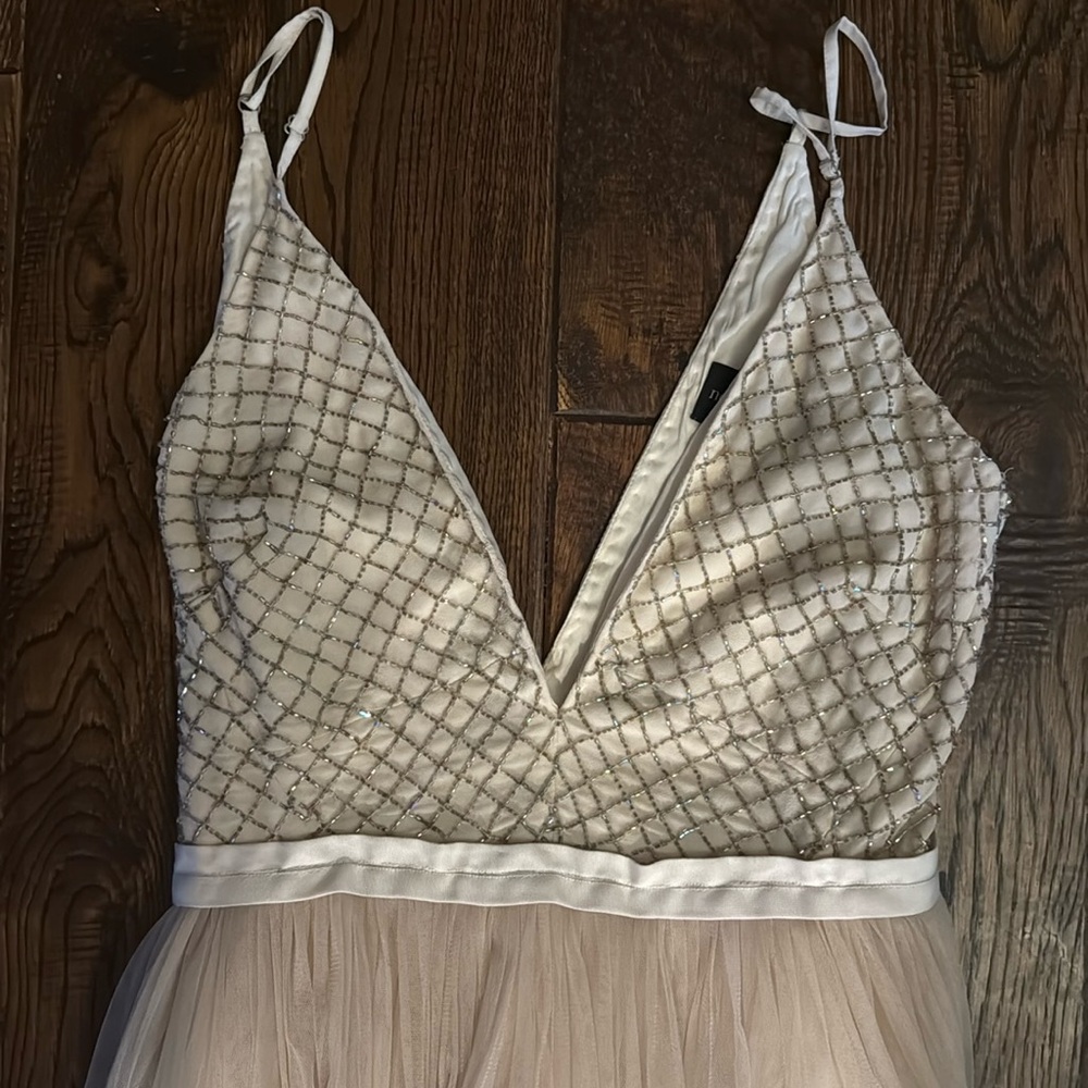 Needle & Thread Beaded Tulle Dress